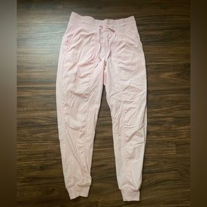 STRAWBERRY MILK LULULEMON JOGGERS